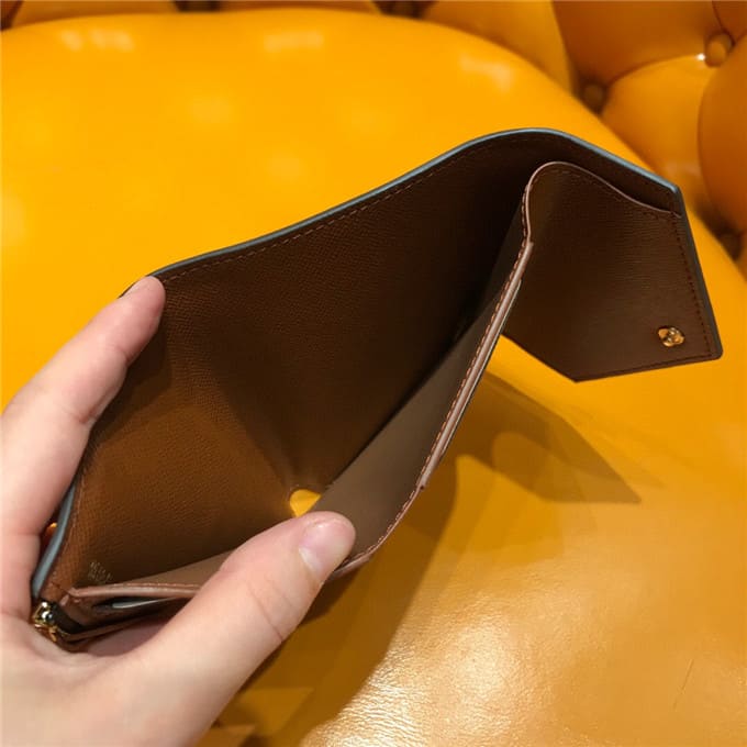 VÍ LOUIS VUITTON Victorine Leather wallet