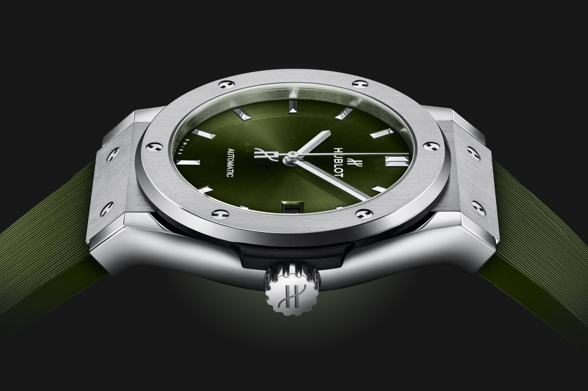 ĐỒNG HỒ HUBLOT CLASSIC FUSION TITANIUM GREEN 38MM