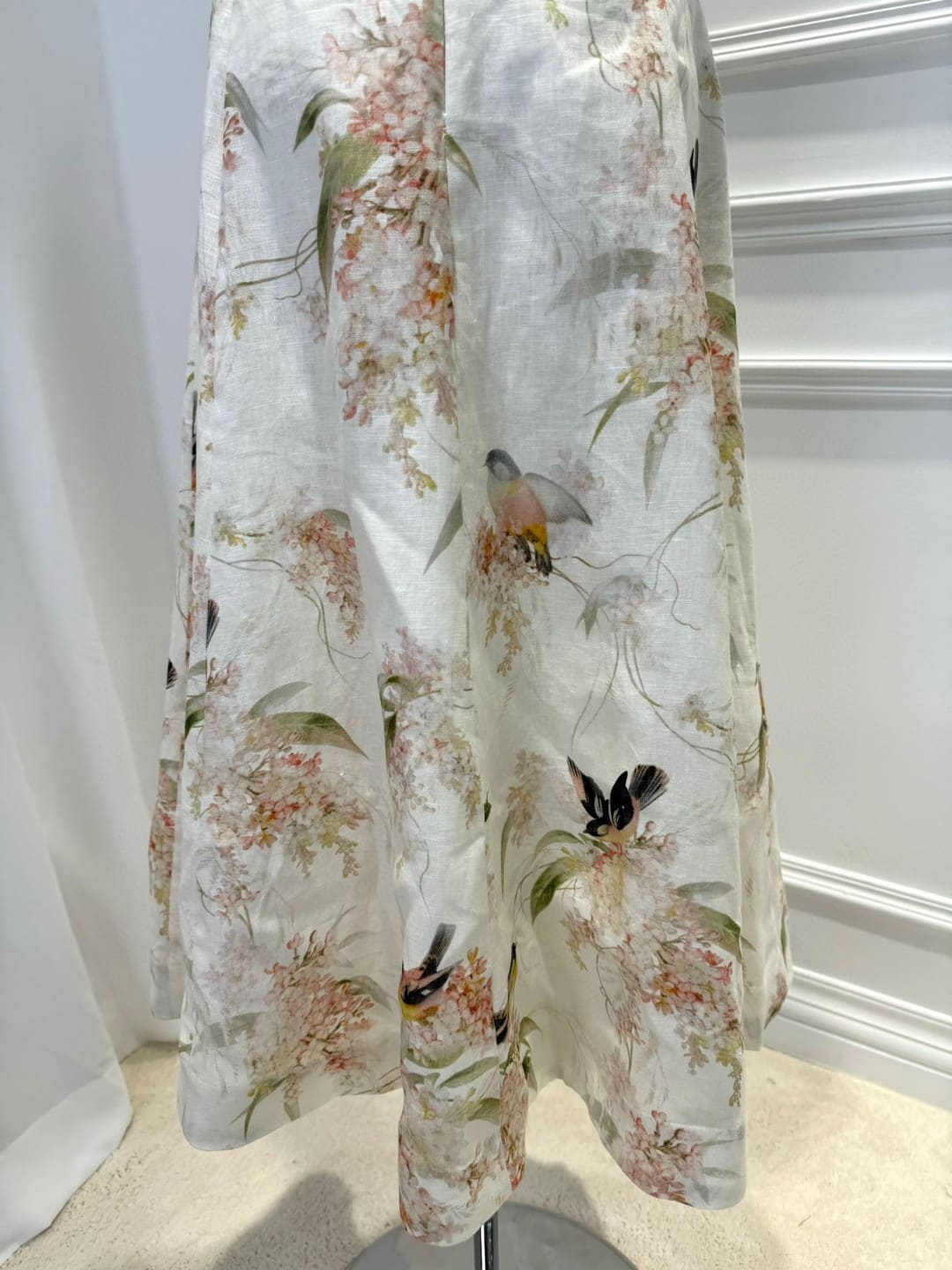 VÁY ZIMMERMANN HAI DÂY BIRDS AND FLOWERS High Classy