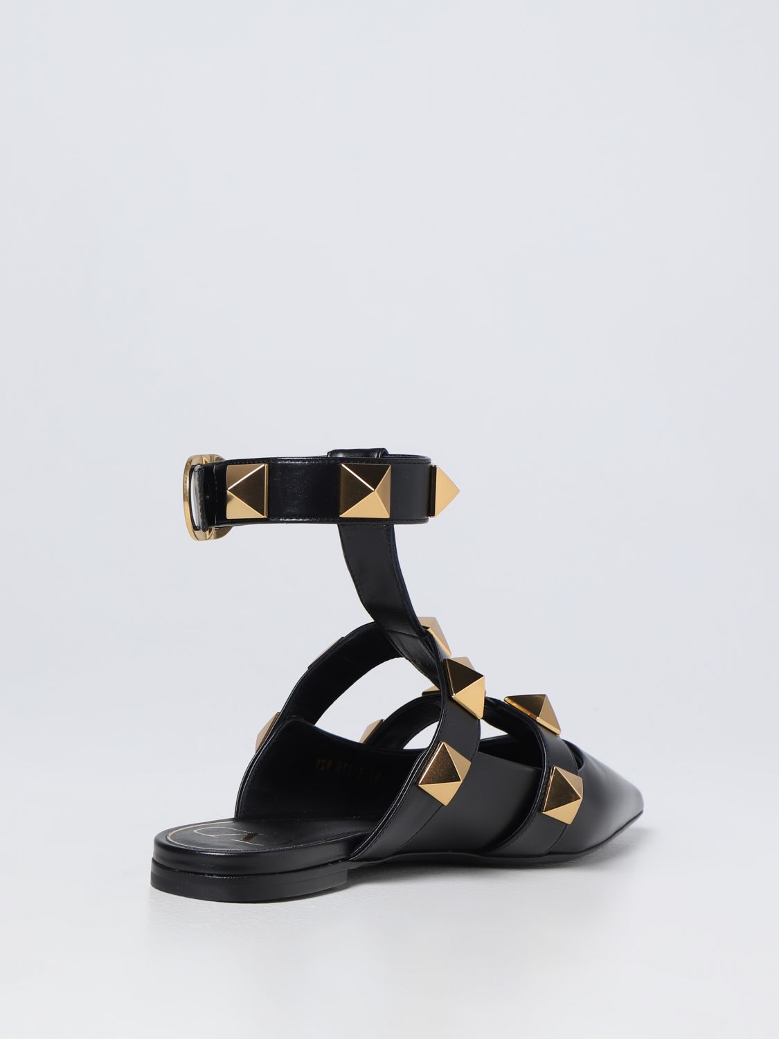 GIÀY VALENTINO GARAVANI Black ballet flats shoes