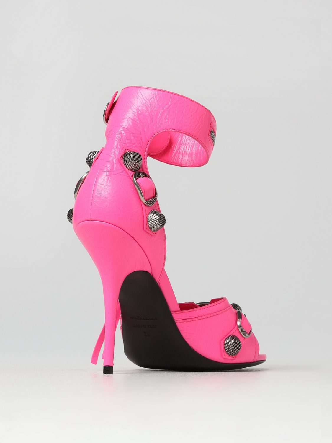 GIÀY BALENCIAGA Pink heeled sandals shoes