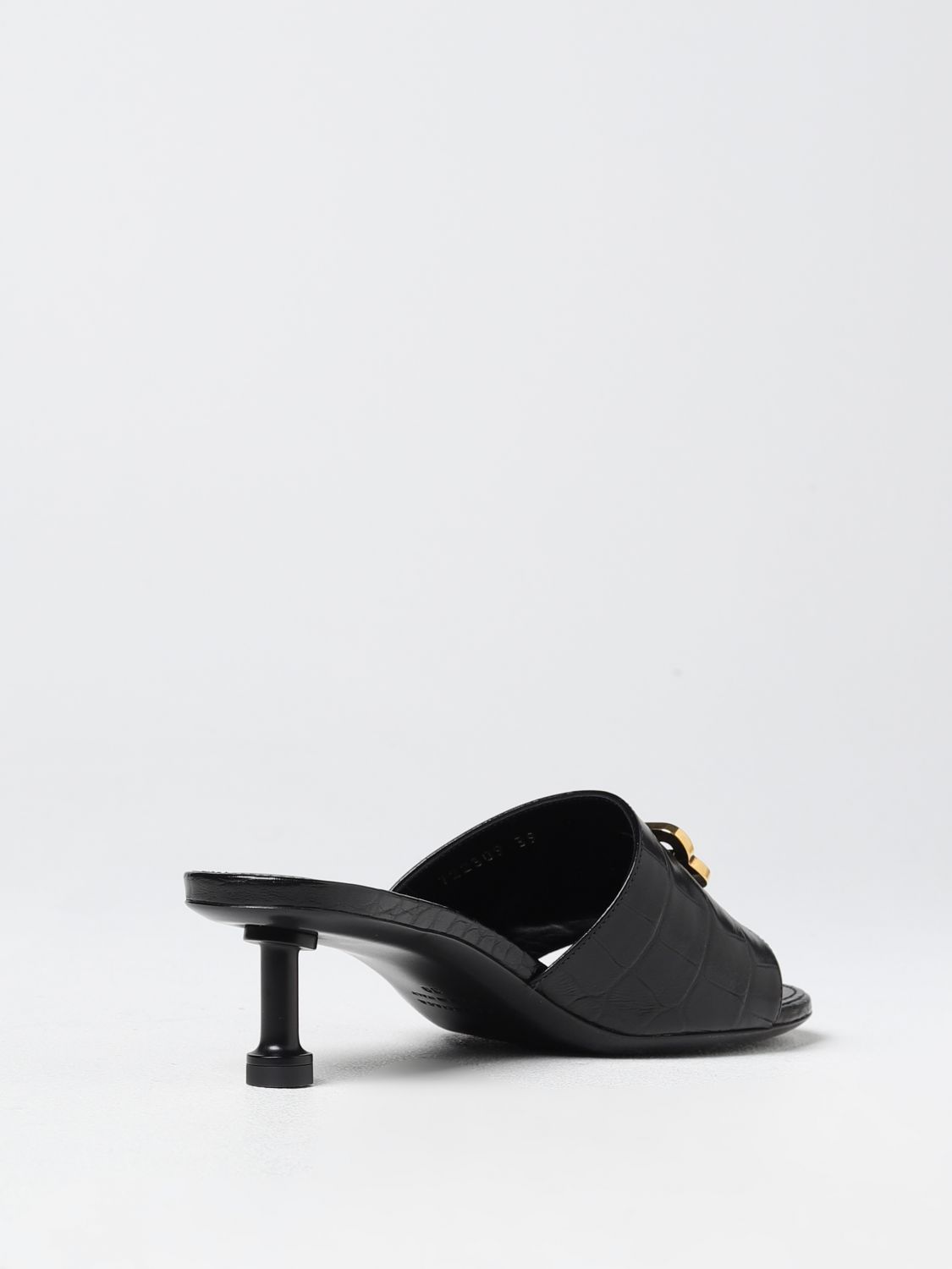 DÉP BALENCIAGA Black heeled sandals shoes