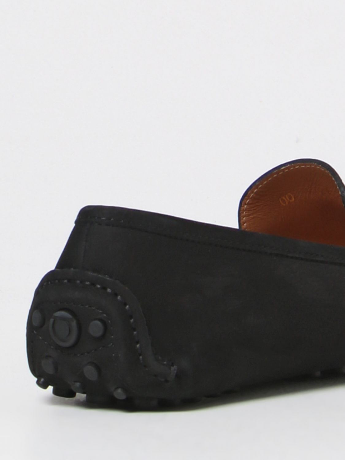GIÀY SALVATORE FERRAGAMO Black suede loafers shoes