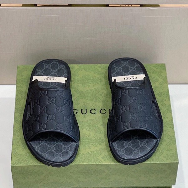 DÉP GUCCI GG CANVAS UNISEX SLIPPER