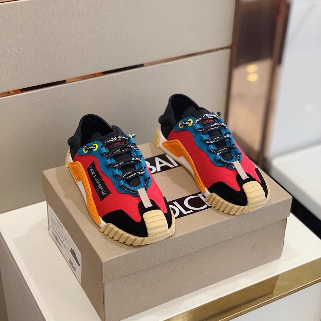 GIÀY DOLCE & GABBANA RED SNEAKERS
