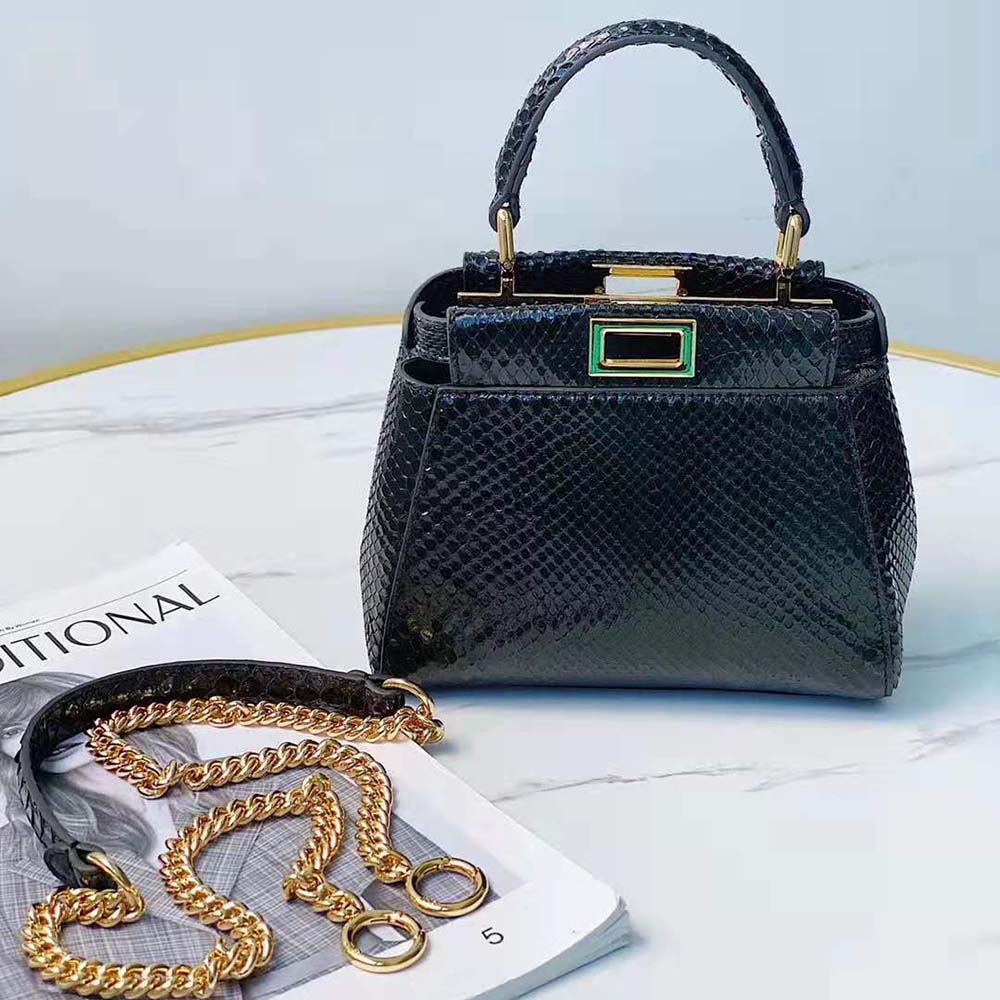 TÚI Balenciaga Hourglass Small Top Handle Bag-Black