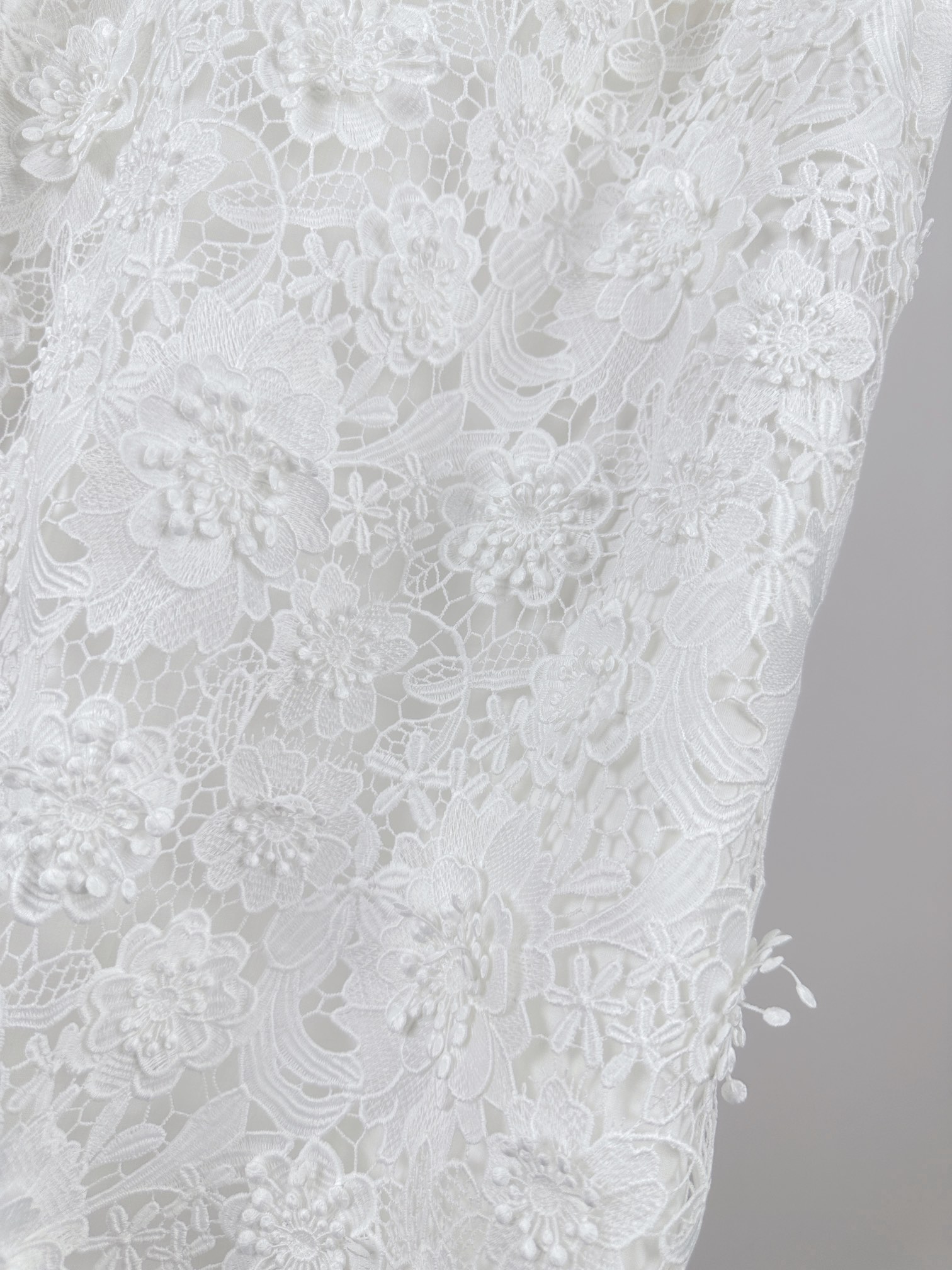 VÁY ZIMMERMANN Lace Fabric Flower Vintage Dress
