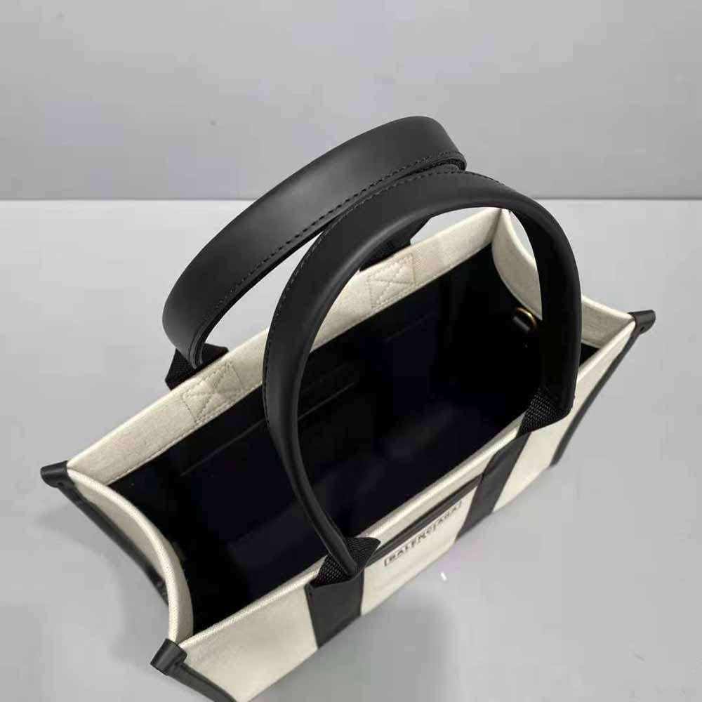 TÚI Balenciaga Women Hardware Small Tote Bag With Strap-White