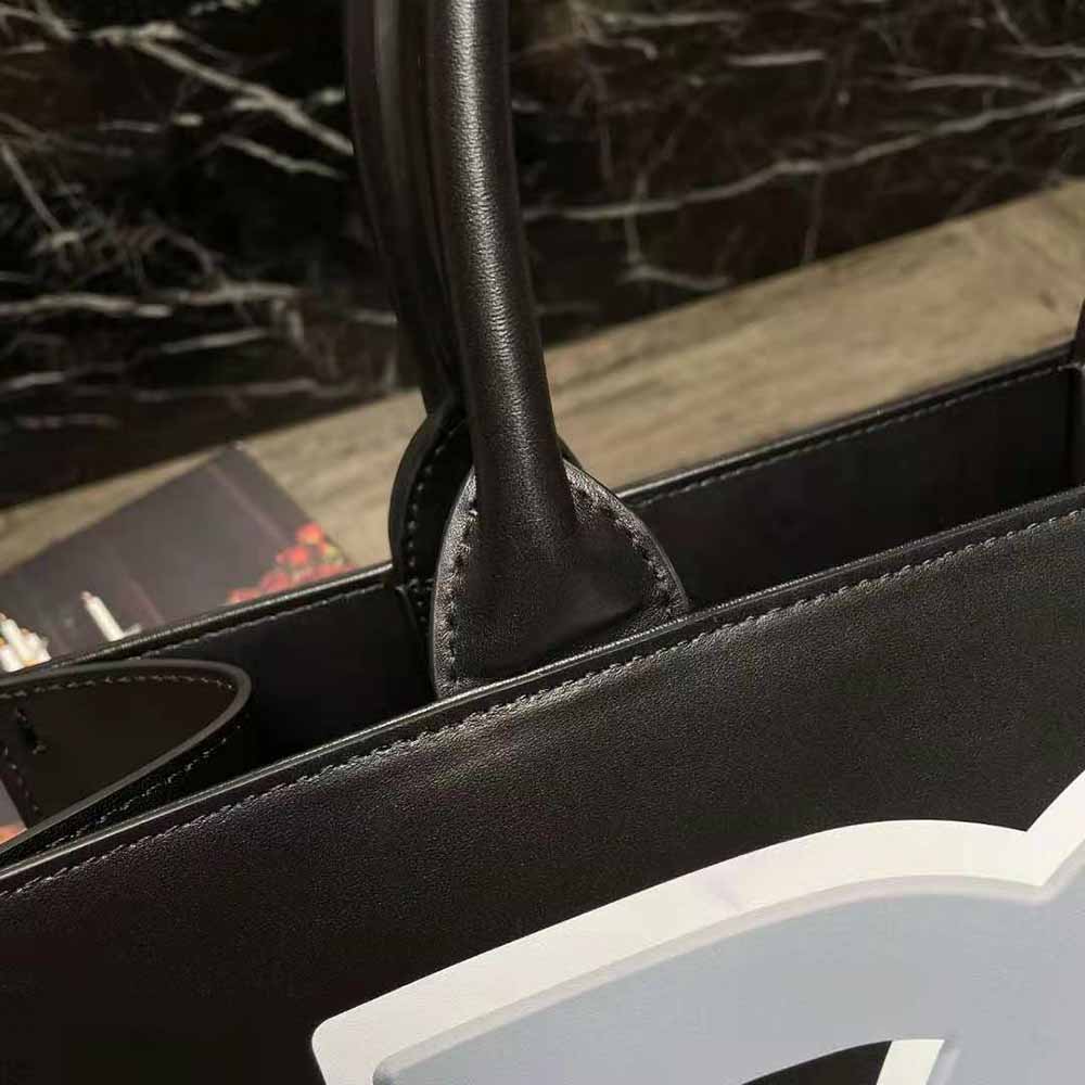 TÚI Dolce Gabbana D&G Women Small Calfskin DG Daily Shopper with DG Logo Print