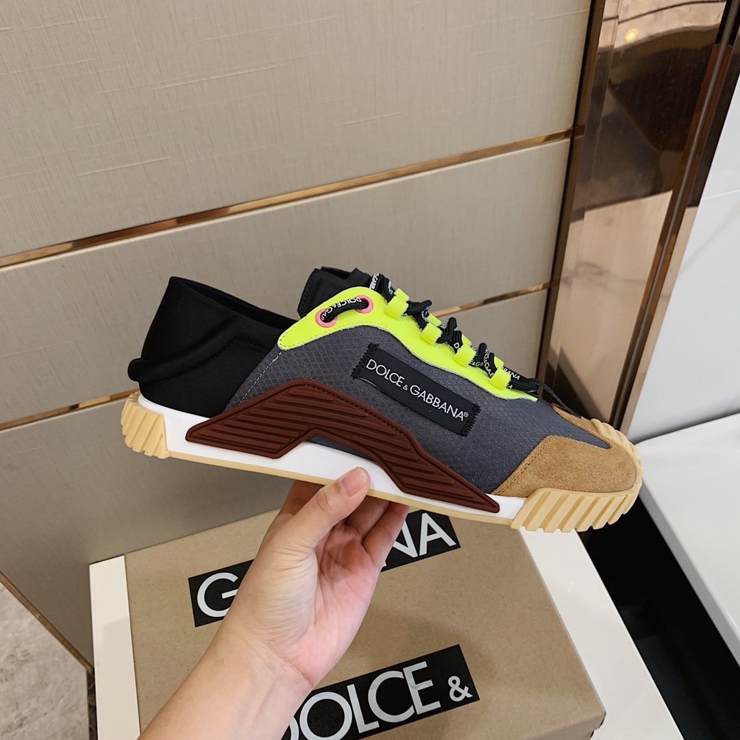 GIÀY DOLCE & GABBANA GREY SNEAKERS