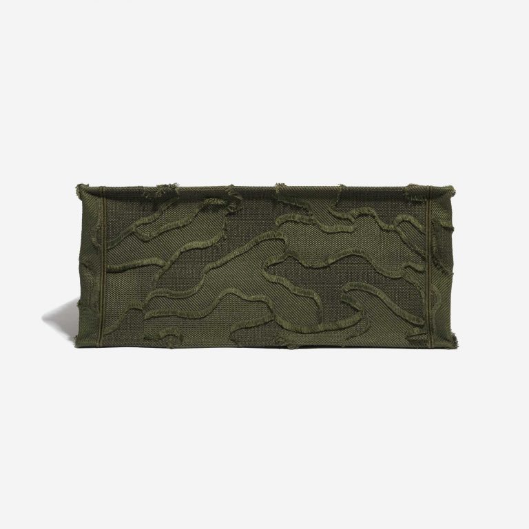 TÚI DIOR Book Tote Large Camouflage Embroidery Canvas Green