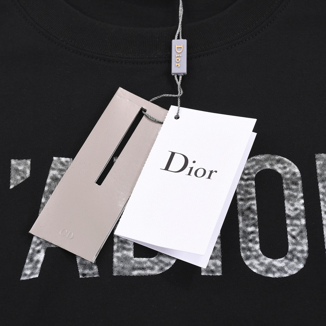 ÁO CHRISTIAN DIOR J'ADIOR 8 T SHIRT BLACK