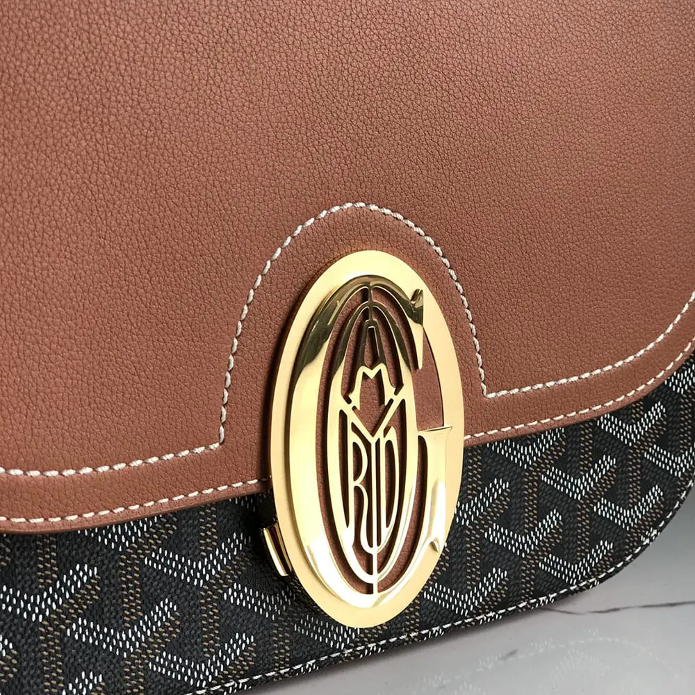 TÚI GOYARD Unisex 233 Bag-Tan