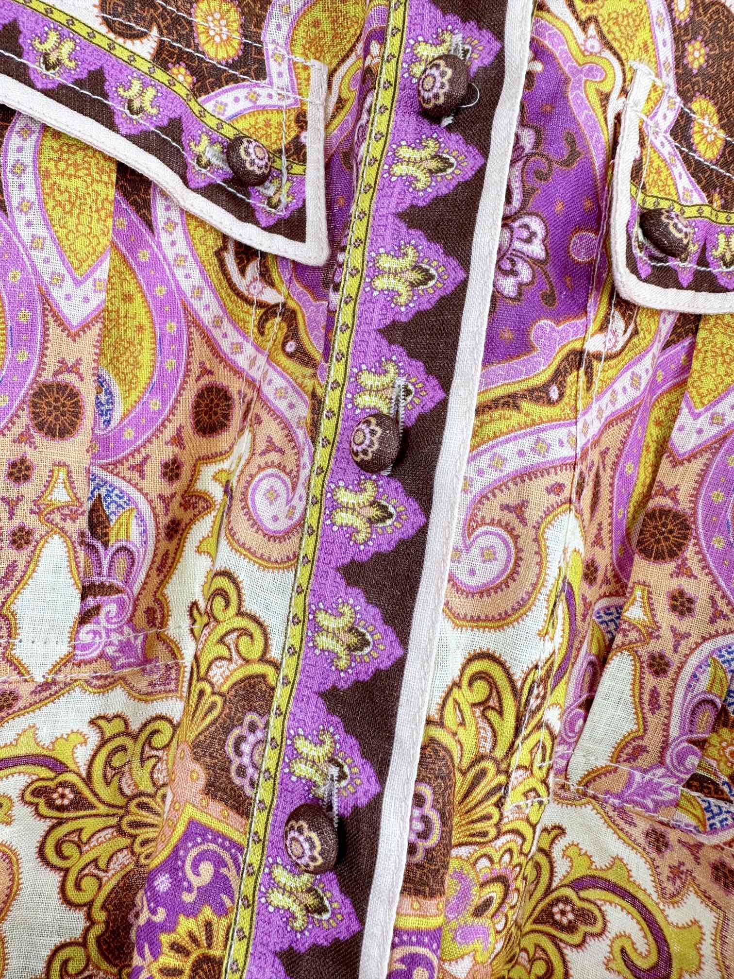 VÁY ZIMMERMANN Violet Flower Vintage Dress