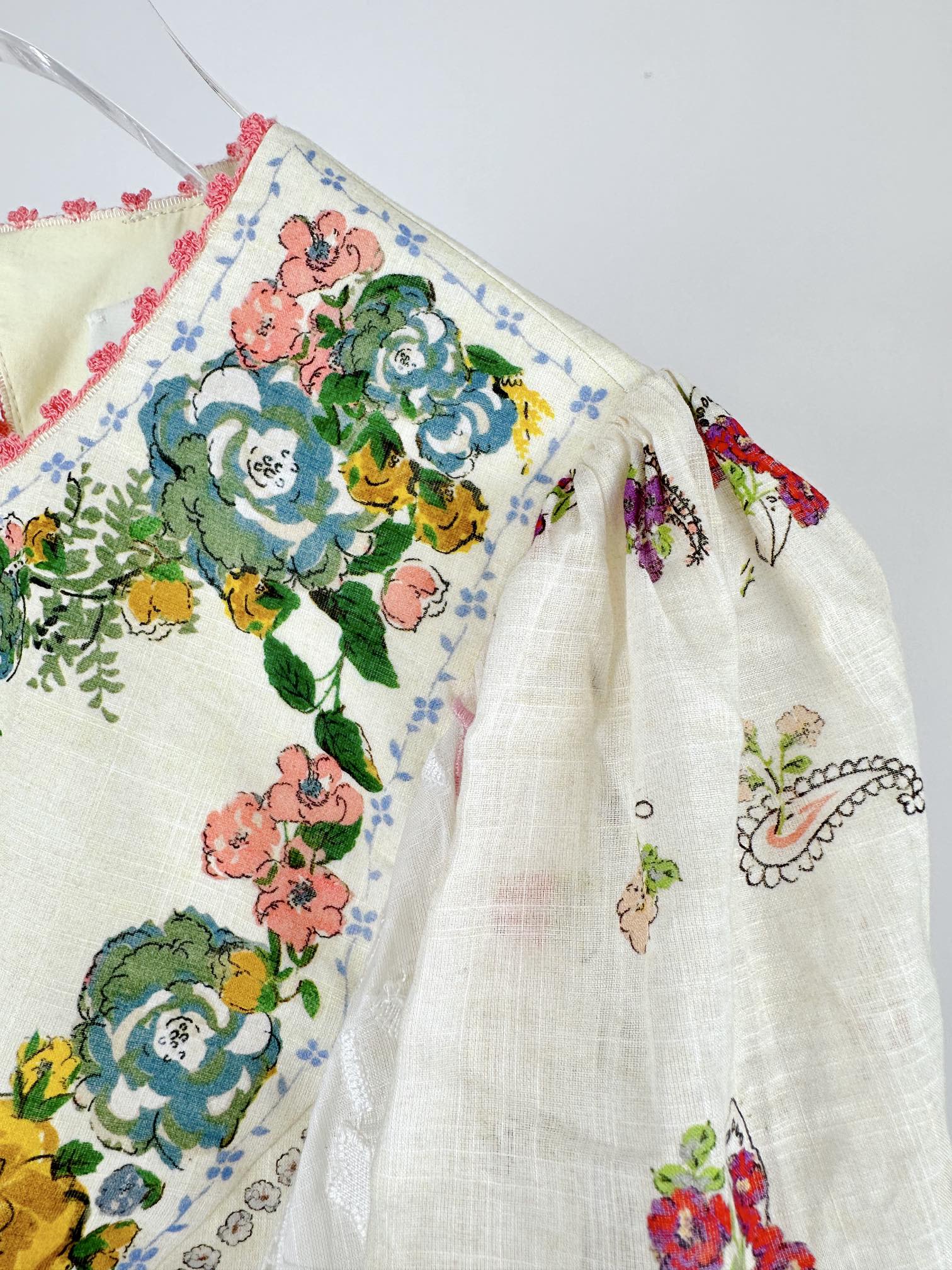 VÁY ZIMMERMANN Flower Long Vintage Dress