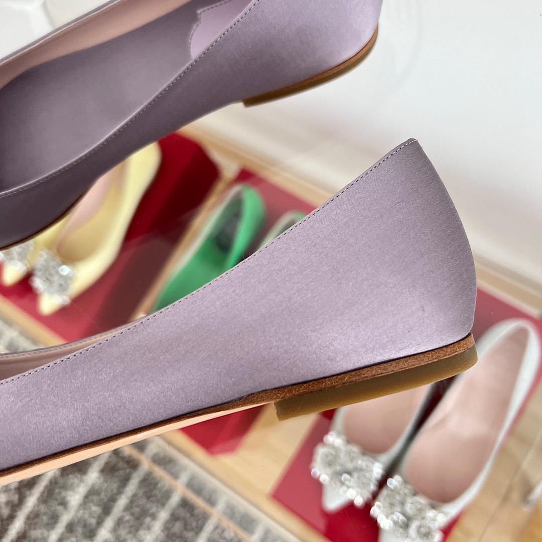 GIÀY ROGER VIVIER Bling Bling ballet flats shoes