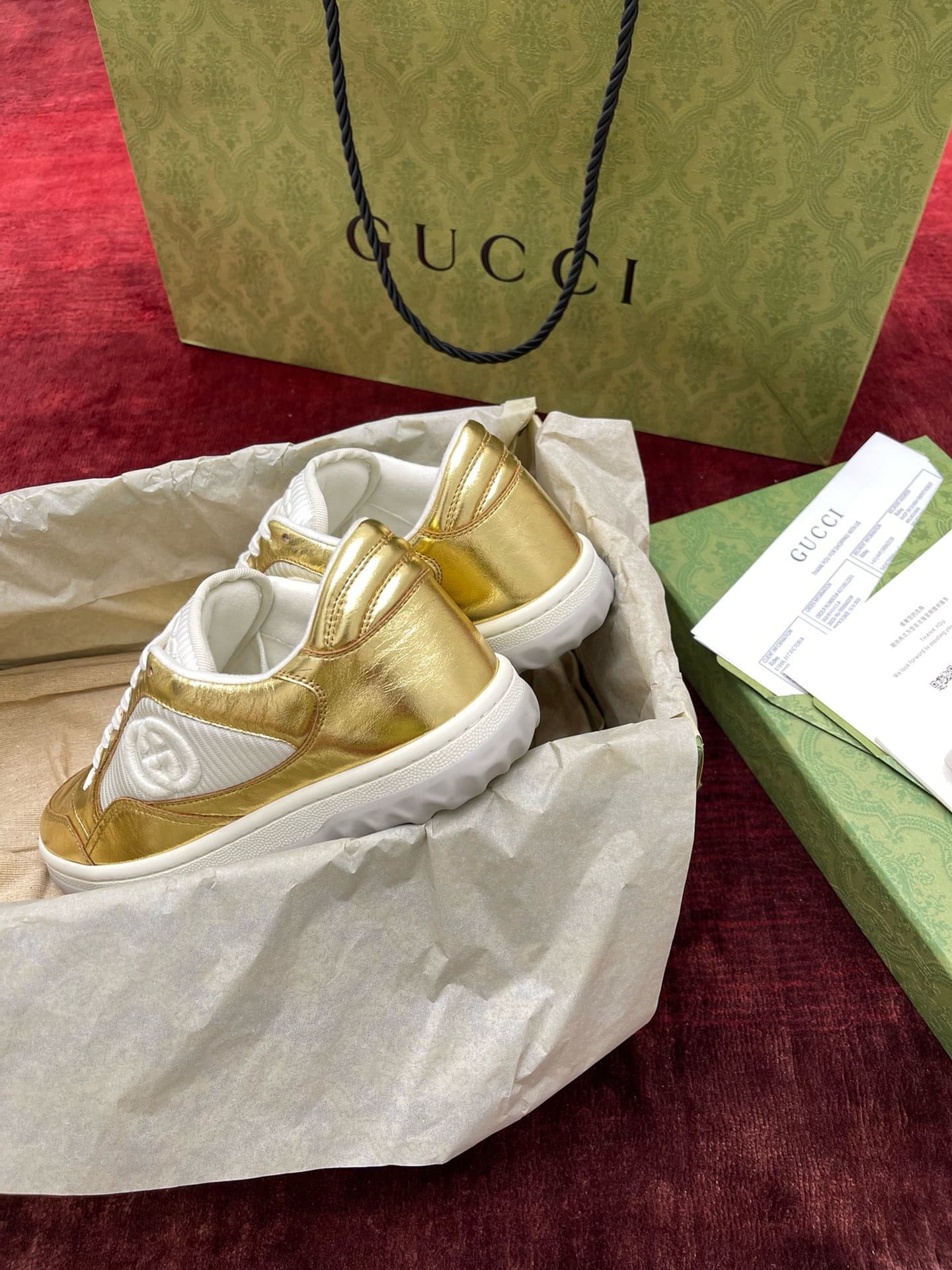 GIÀY GUCCI MAC80 SNEAKER UNISEX HIGH TOP QUALITY SHOES AAA