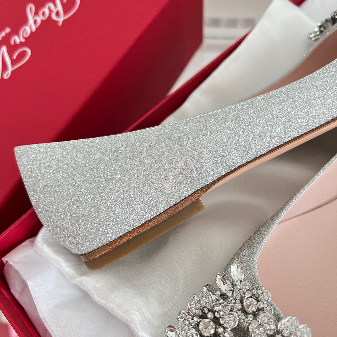 GIÀY ROGER VIVIER Bling Bling ballet flats shoes