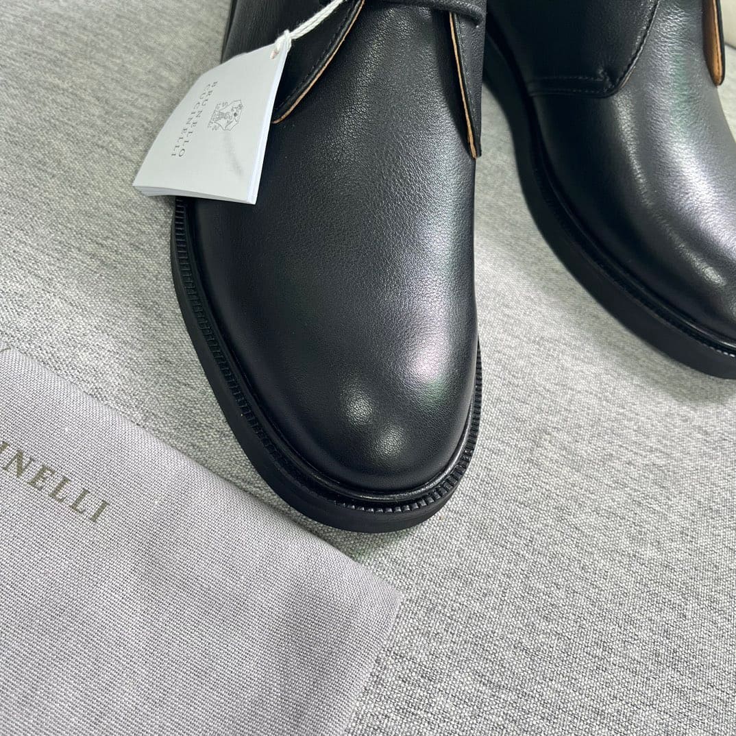GIÀY BRUNELLO CUCINELLI CHELSEA BOOTS SHOES AAA DA BÊ HẢO HẠNG