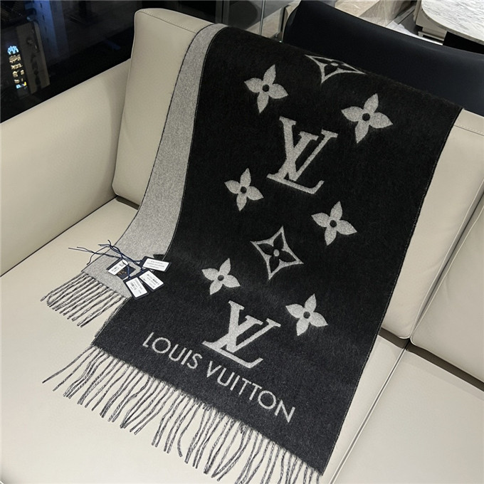 KHĂN Louis Vuitton LV Cashmere scarf
