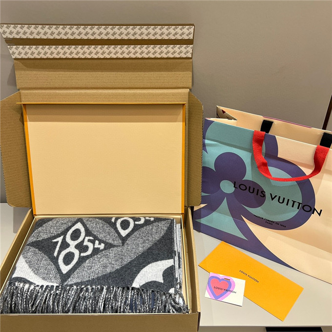 KHĂN Louis Vuitton LV Cashmere scarf