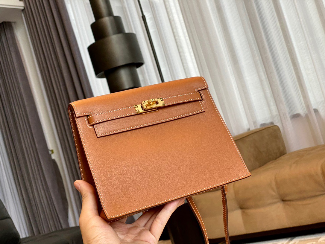 TÚI HERMES Kelly Danse Bernia Handmade khâu tay 22CM(giá liên hệ)