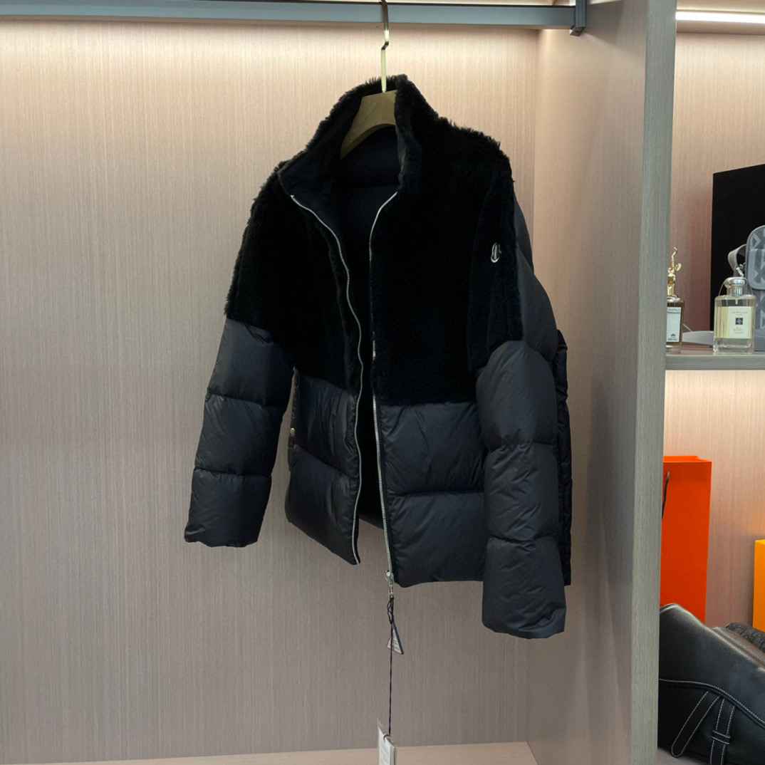 ÁO MONCLER WINTER BLACK REVERSIBLE DOWN JACKET