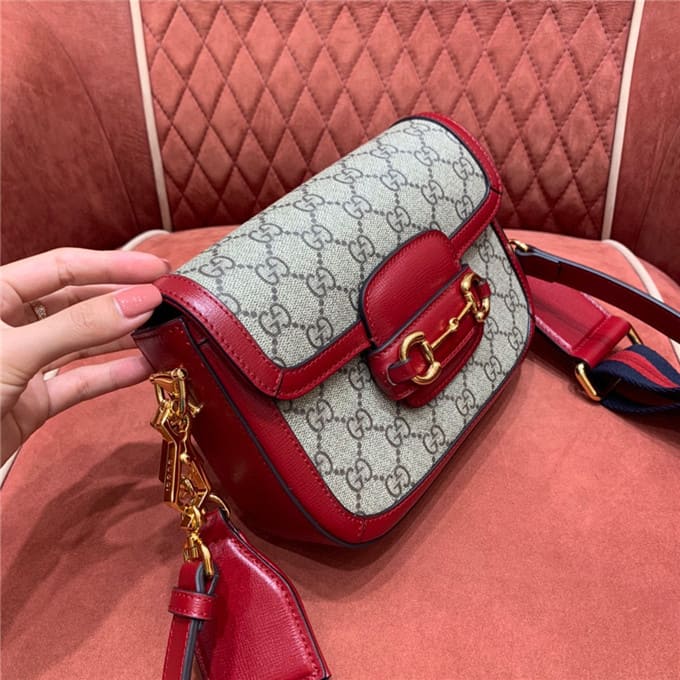 TÚI Gucci Horsebit 1955 bag red Top Quality