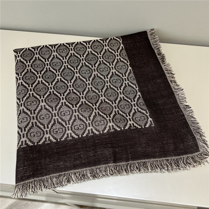 KHĂN Gucci GG Cashmere scarf