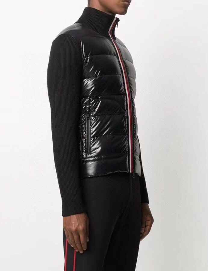 ÁO MONCLER WINTER LINEN BLACK JACKET