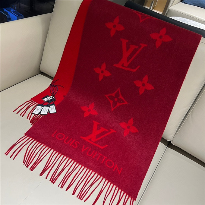 KHĂN Louis Vuitton LV Cashmere scarf