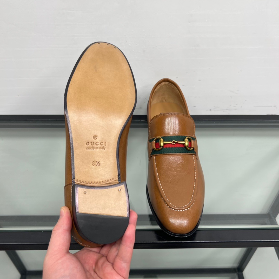 GIÀY GUCCI GG HORSEBIT LOGO LOAFER SHOES