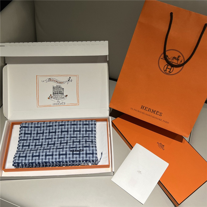 KHĂN Hermes Cashmere scarf