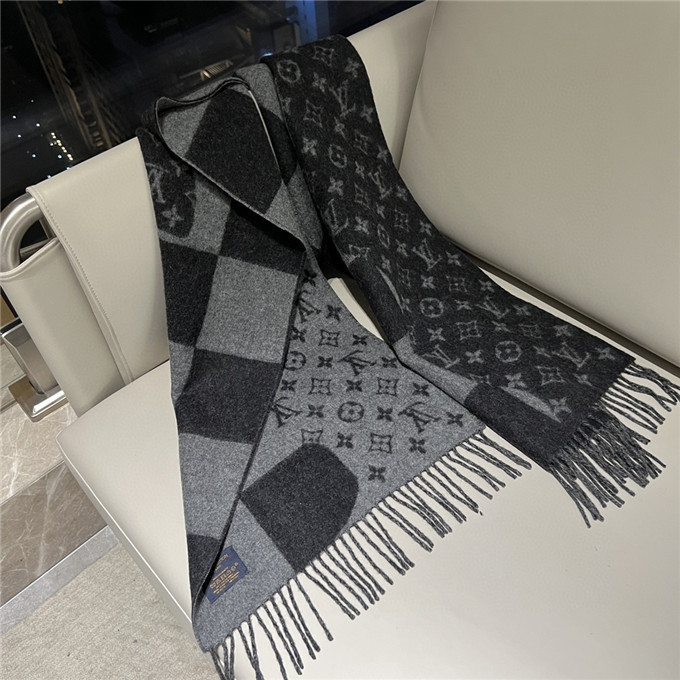 KHĂN Louis Vuitton LV Made cashmere l scarf