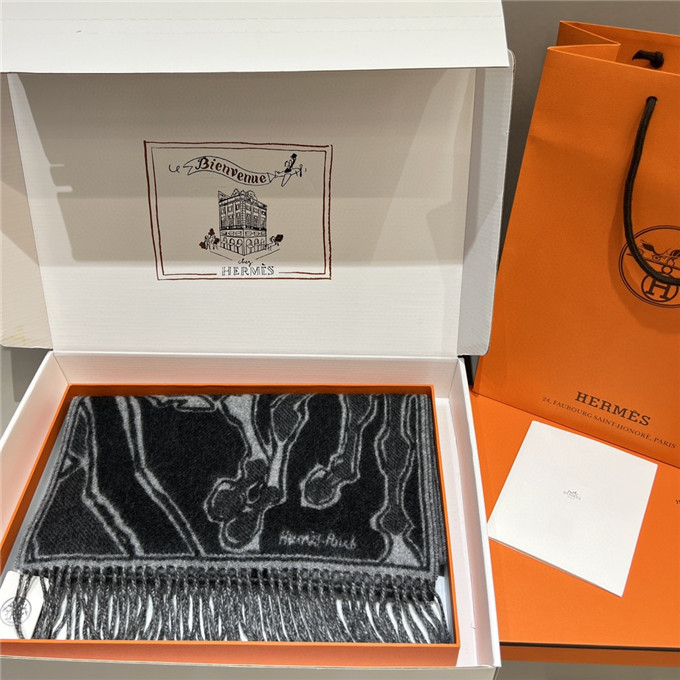KHĂN Hermes Le Horse Cashmere scarf
