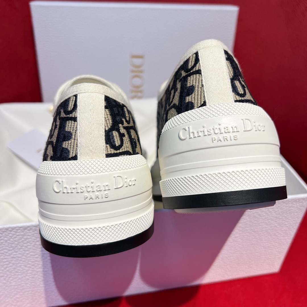 GIÀY Christian Dior Walk'N 23 Oblique Black
