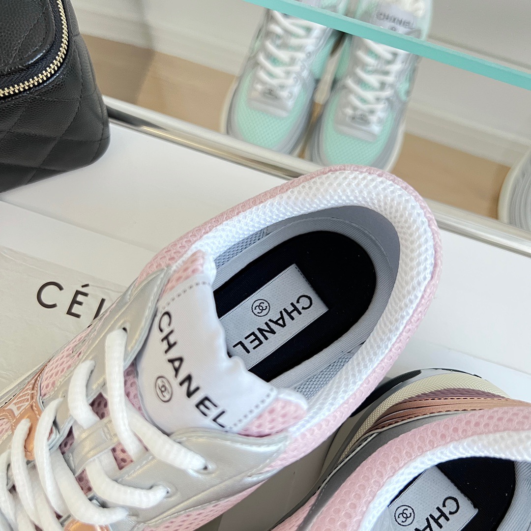 GIÀY CHANEL CC LOGO SNEAKER SHOES