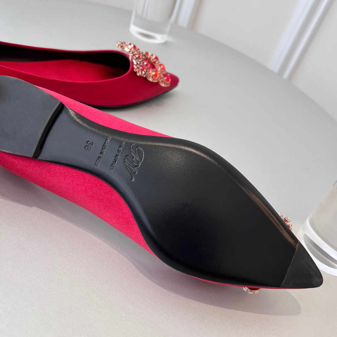 GIÀY ROGER VIVIER Bling Bling ballet flats shoes