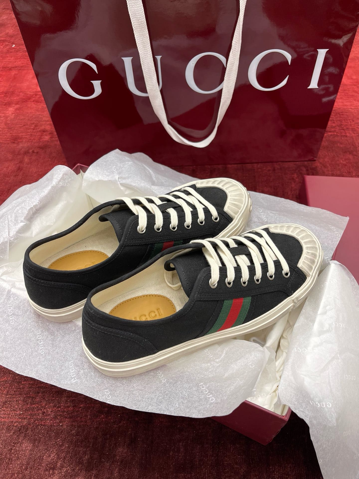 GIÀY GUCCI GG SNEAKER UNISEX HIGH TOP QUALITY SHOES AAA