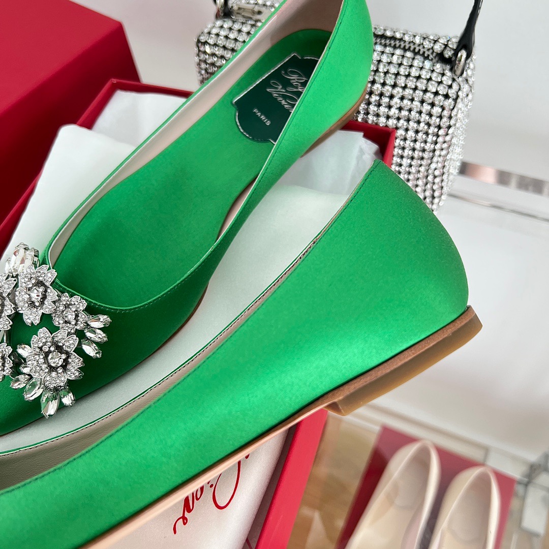 GIÀY ROGER VIVIER Bling Bling ballet flats shoes