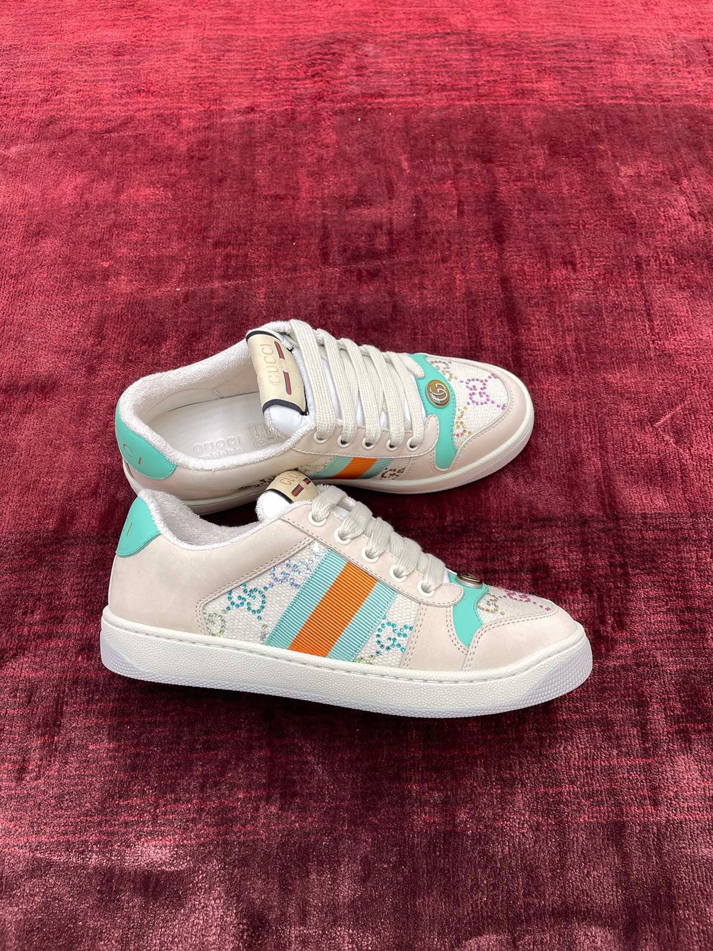 GIÀY GUCCI SCREENER UNISEX HIGH TOP QUALITY SHOES AAA