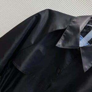 ÁO Prada Women Light Re-Nylon Safari Jacket-Black