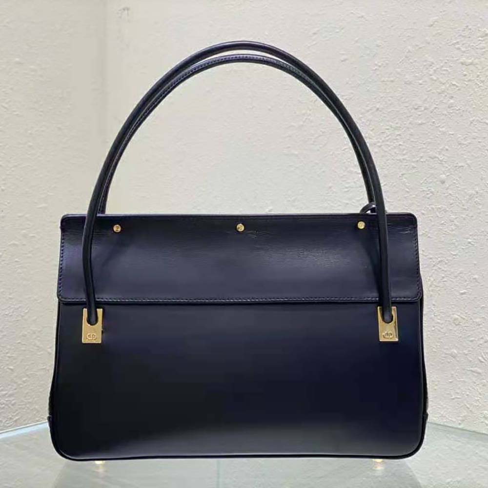 TÚI Dior Parisienne Bag Black Smooth Calfskin