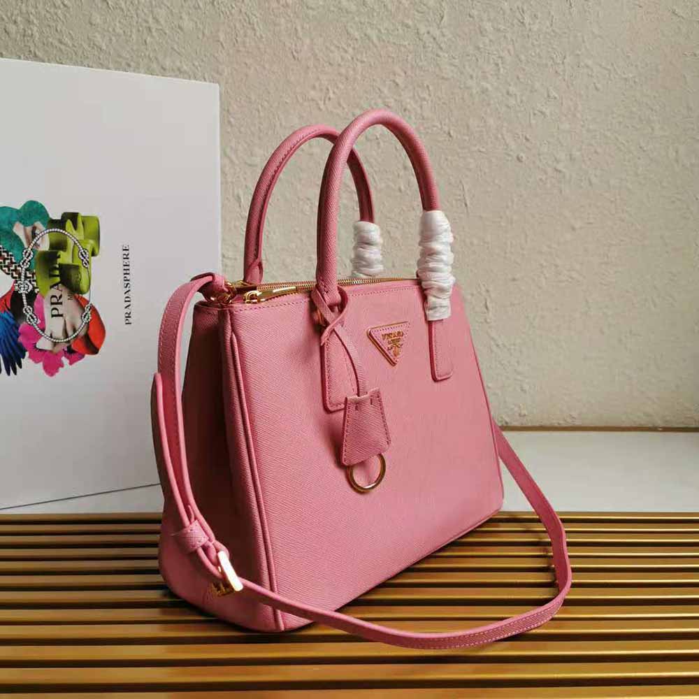 TÚI Prada Saffiano Leather Prada Galleria Bag-Pink