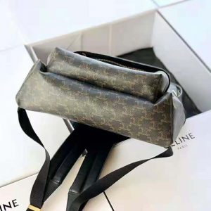 BALO Celine Medium Backpack in Triomphe Canvas and Calfskin