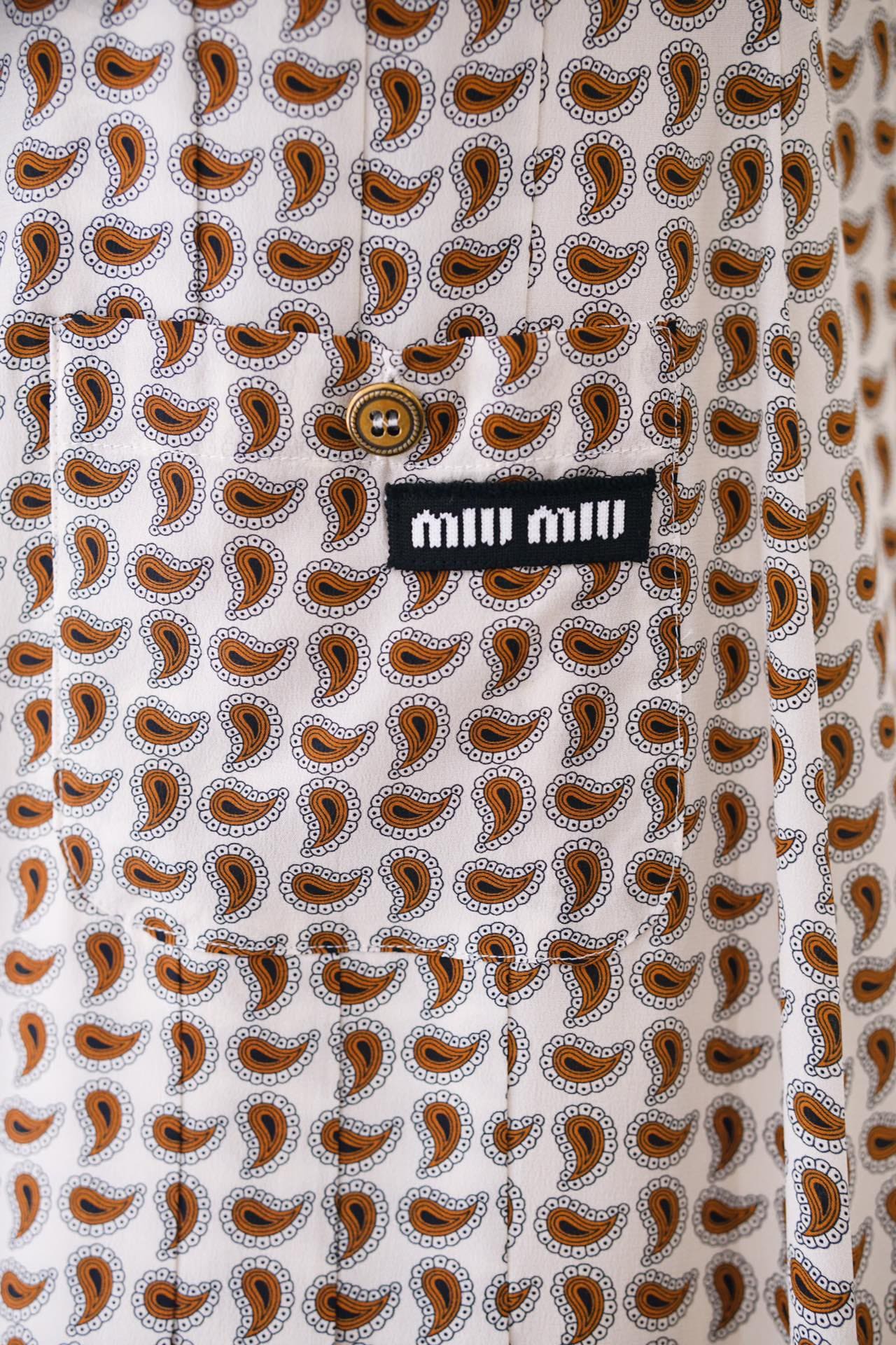 BỘ ĐỒ MIU MIU LONG BEIGE PARTY High Classy