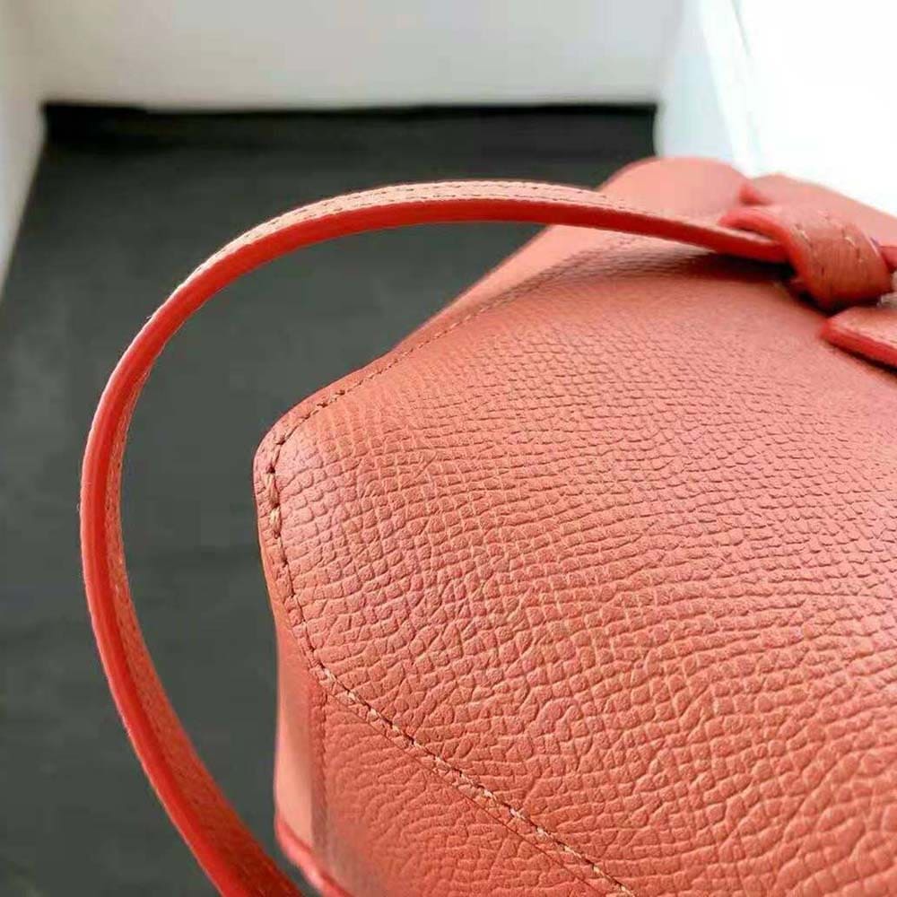TÚI Celine Women Pico Belt Bag in Grained Calfskin Lychee