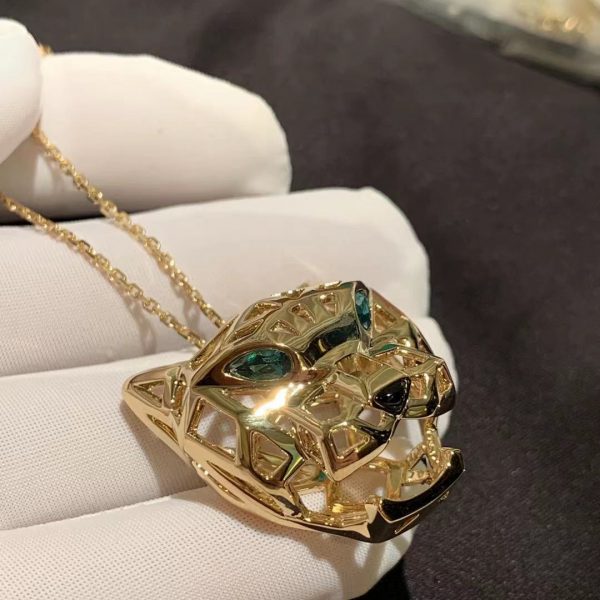 Vòng cổ Cartier Panthere de Cartier Openwork vàng hồng 18K