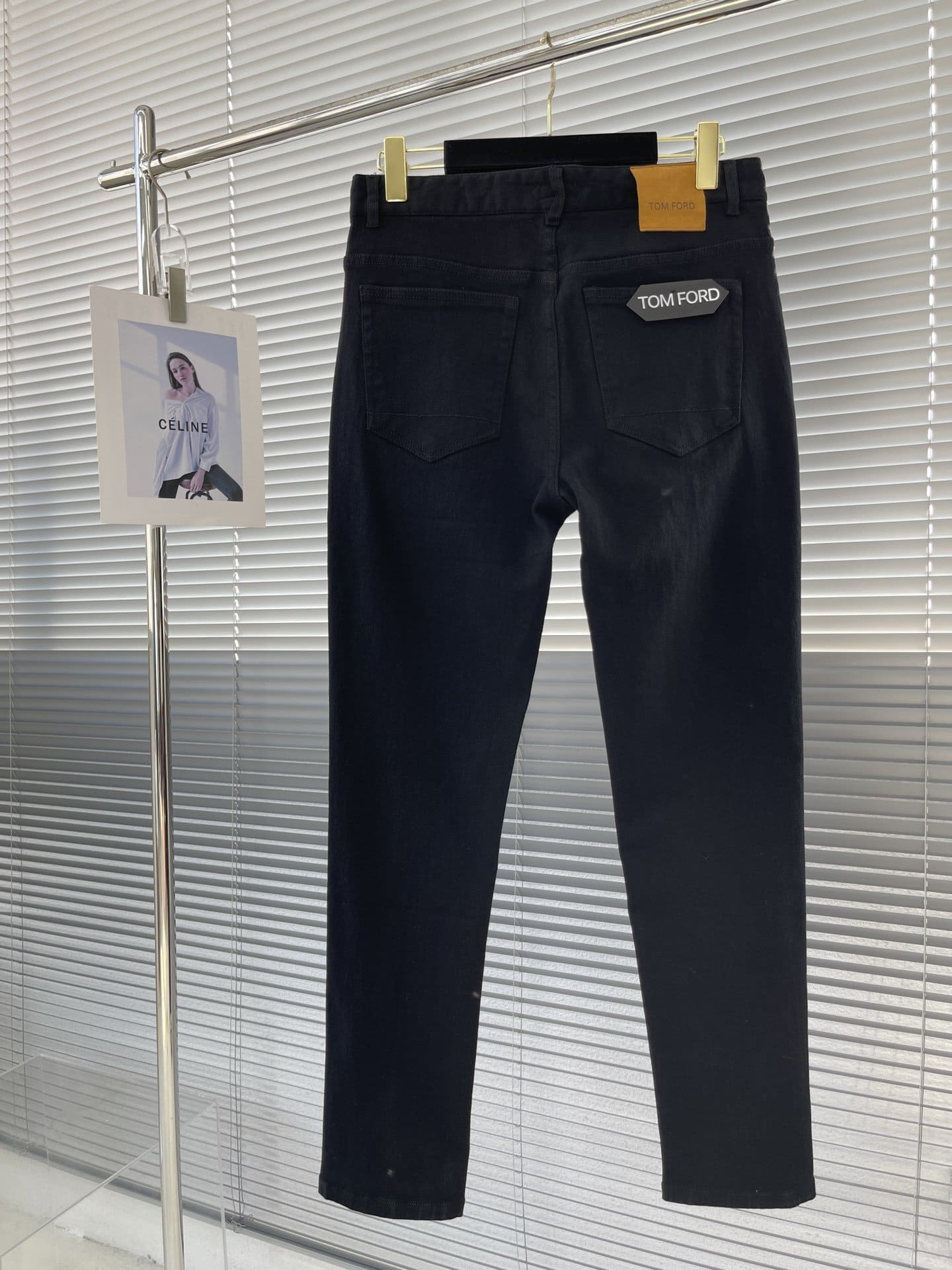 QUẦN TOMFORD BLACK DENIM High Classy