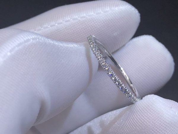 Nhẫn Tiffany & Co Embrace Platinum & Diamonds Bạch Kim 18K